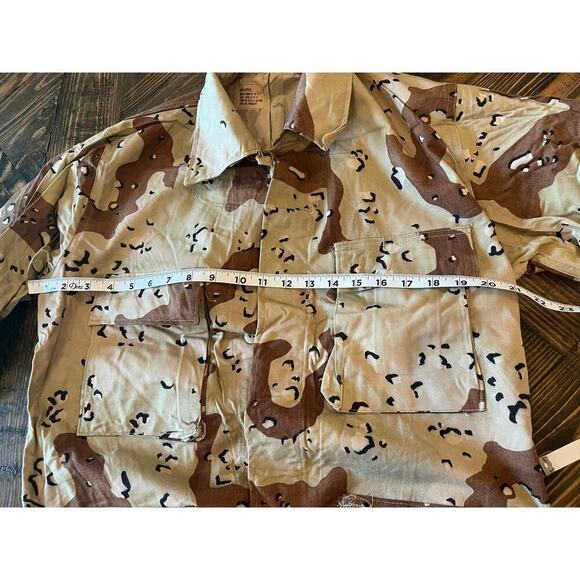 US Navy Desert Camo Combat Military Small Jacket Costume Pockets Uniform Hunting - Picture 5 of 7